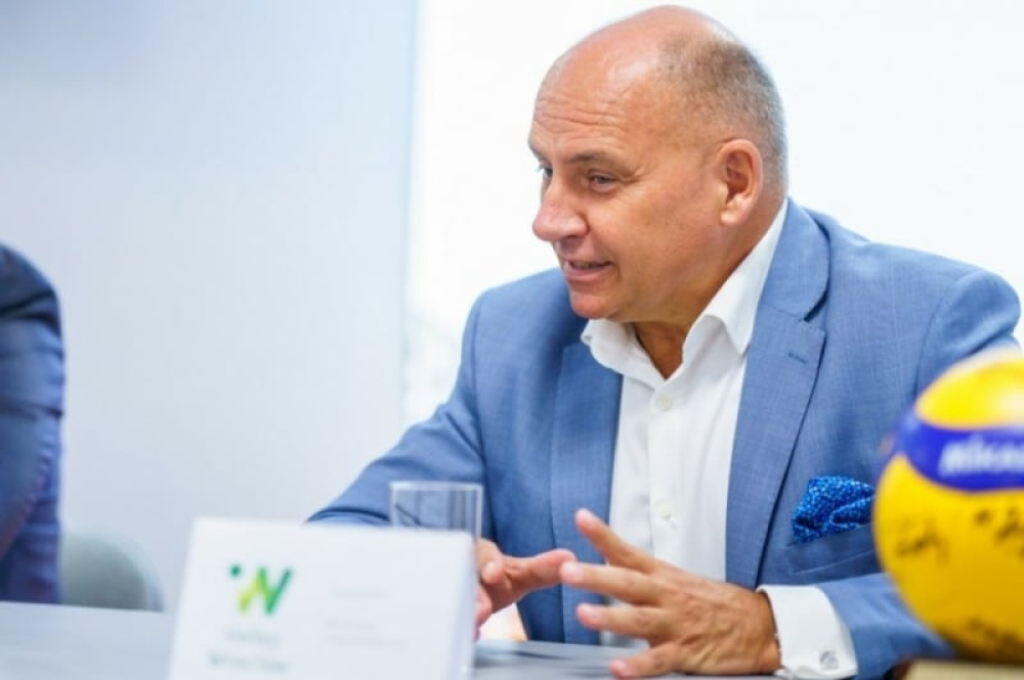 Jacek Grabowski: "Nowym trenerem #VolleyWrocław będzie Polak" - fot. volleywroclaw.pl