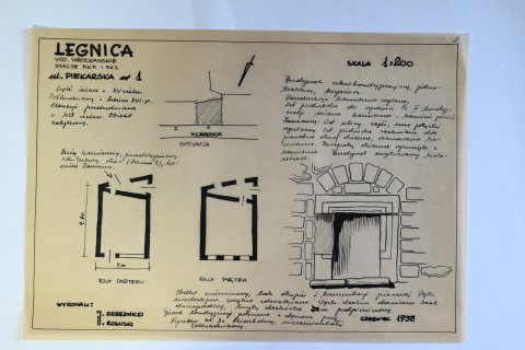 Legnickie Stare Miasto A.D. 1958 - dokładnie opisane! - 0