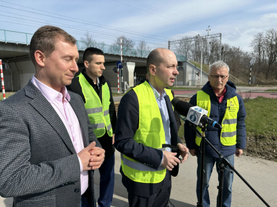 Kandydaci PiS o tunelu autobusowo-tramwajowym na Jagodnie