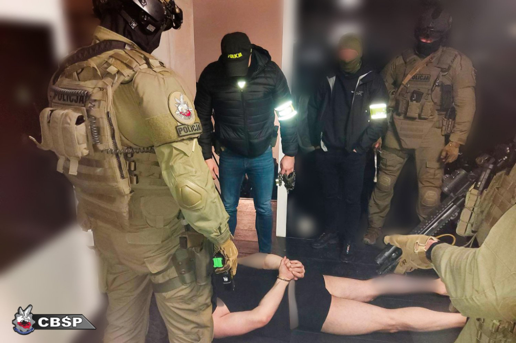 Centralne Biuro Śledcze Policji rozbiło dolnośląski gang narkotykowy - fot. CBŚP