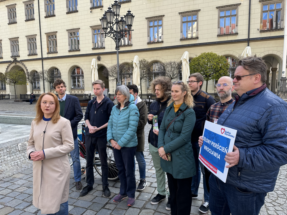 Wrocławscy Zieloni podsumowali kampanię - fot. RW