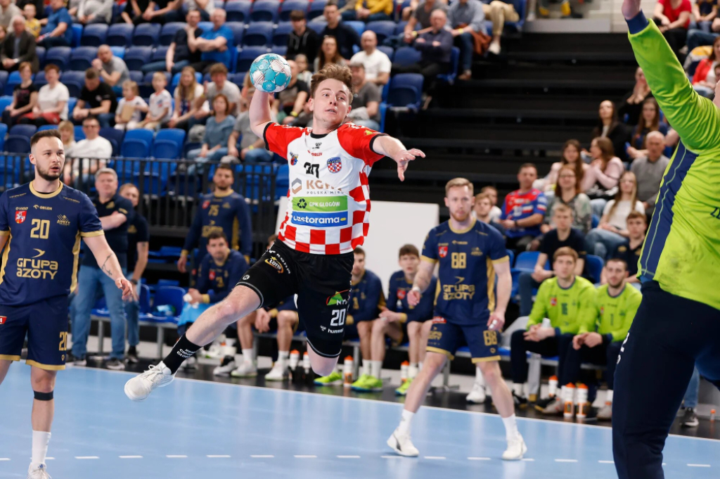 Porażka szczypiornistów Chrobrego na początek fazy play-off - fot. chrobryhandball.pl