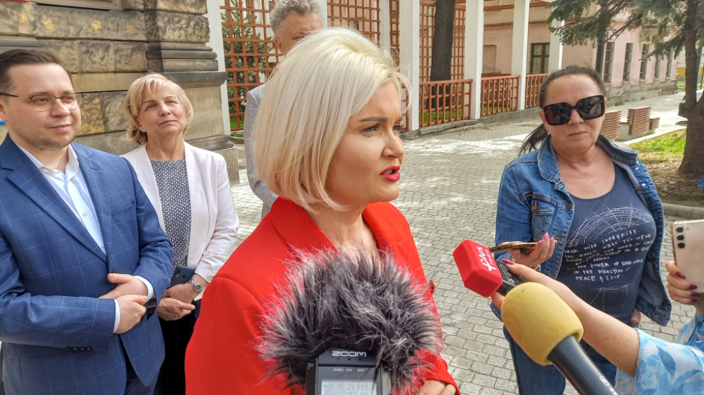 Kandydatka PiS na prezydentkę Legnicy liczy na lepszą frekwencję w II turze  - fot. Andrzej Andrzejewski 