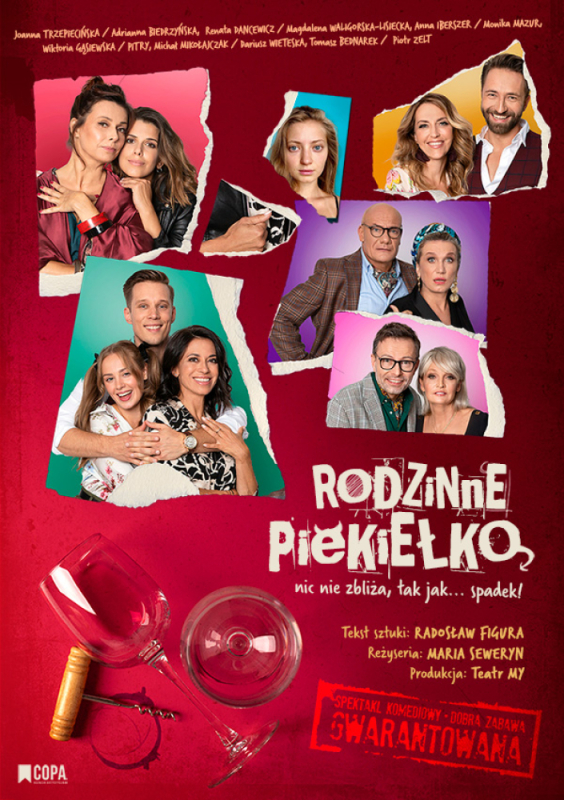 Rodzinne piekiełko, czyli satyra na rodzinę - spektakl - fot. mat. prasowe