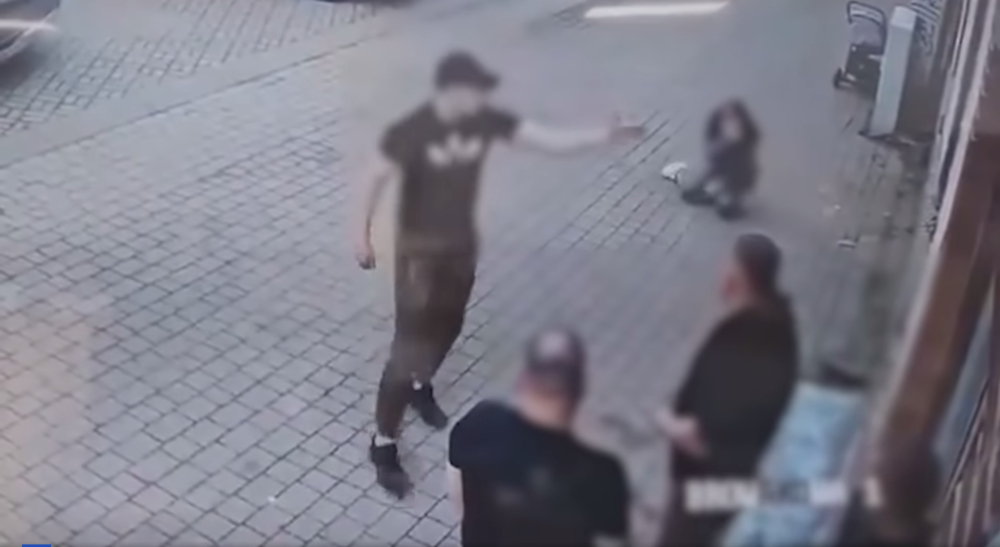 Kamienna Góra: 22-latek pobił na ulicy nastolatkę - fot. kadr z filmu Spotted: Gmina Lubawka