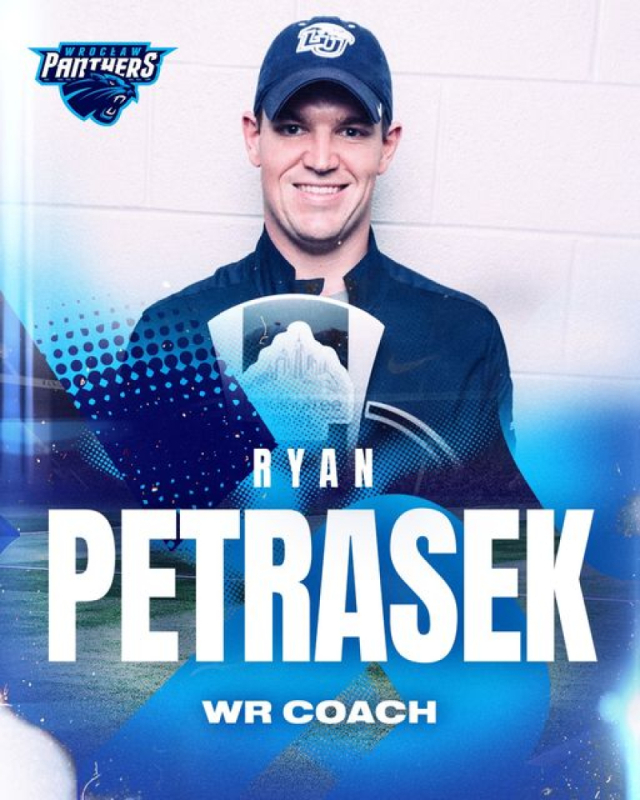 Ryan Petrasek kolejnym trenerem Panthers Wrocław - fot. Panthers Wrocław Facebook