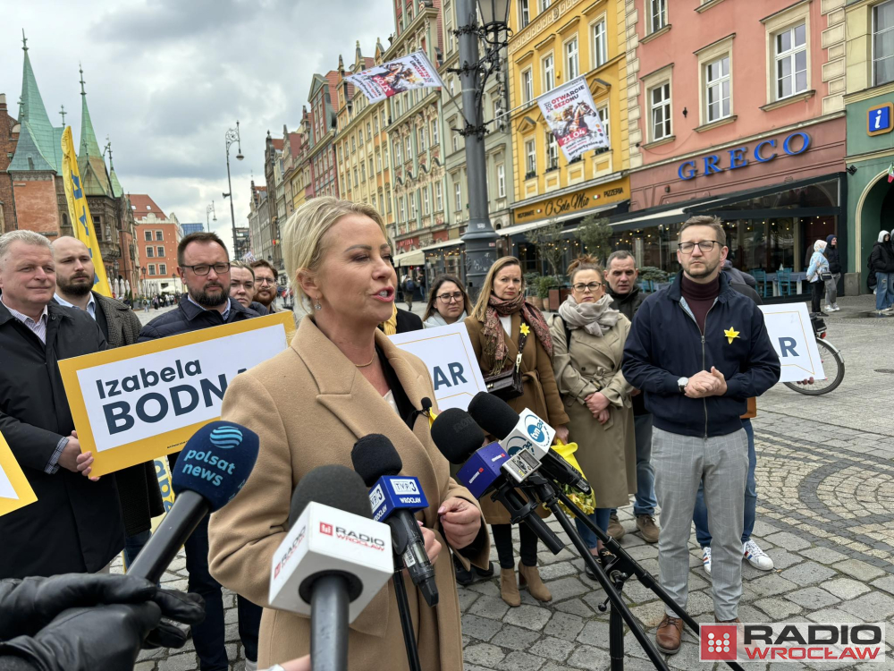 Izabela Bodnar: To już ostatni odcinek naszej podróży kampanijnej - fot. Mateusz Florczyk, Radio Wrocław