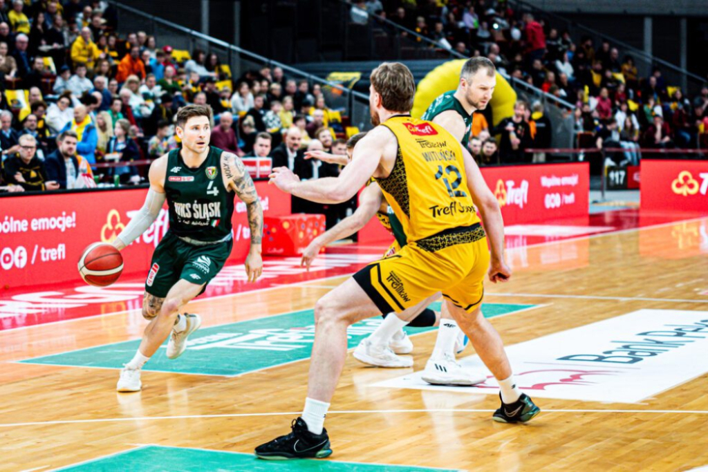 Krok w stronę fazy play-off. Śląsk lepszy od Trefla - fot. wks-slask.eu