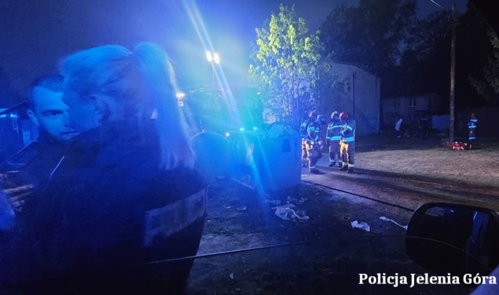 Mężczyzna podpalił mieszkanie; odpowie za usiłowanie zabójstwa - fot. Policja