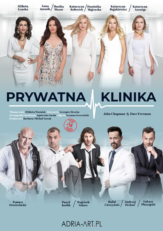 [UWAGA Spektakle przełożone na 8.02.2025] Prywatna klinika - spektakl - Fot: materiały prasowe