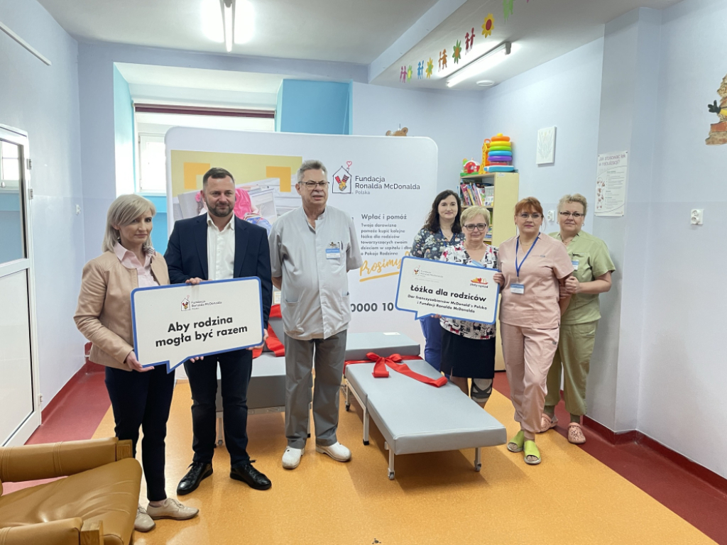 Rodzice małych pacjentów z Dzierżoniowa, będą mogli nocować przy swoich pociechach -  NZOZ Szpital Powiatowy w Dzierżoniowie