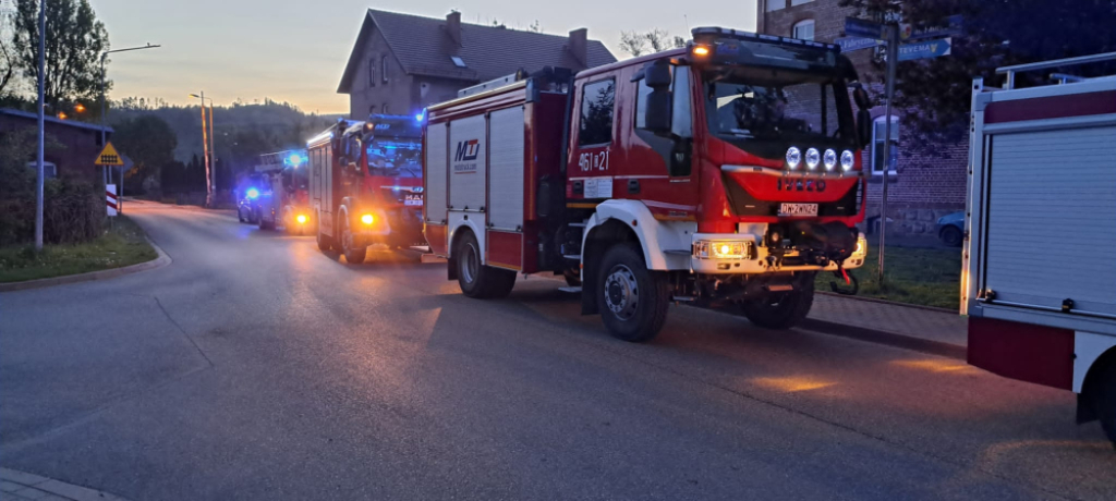 Tragiczny pożar w Kudowie-Zdroju. Nie żyje mężczyzna - fot. Telewizja Kłodzka
