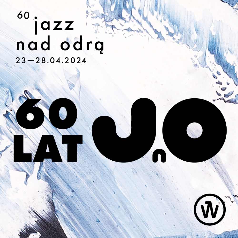 60. Jazz nad Odrą  - JnO 2024 (logo) - Strefa Kultury Wrocław. / zdj. J. Mazurek