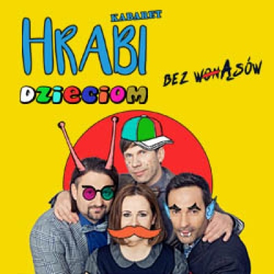 Radio Wrocław zaprasza na kabaret: "Bez Wąs&oacute;w"