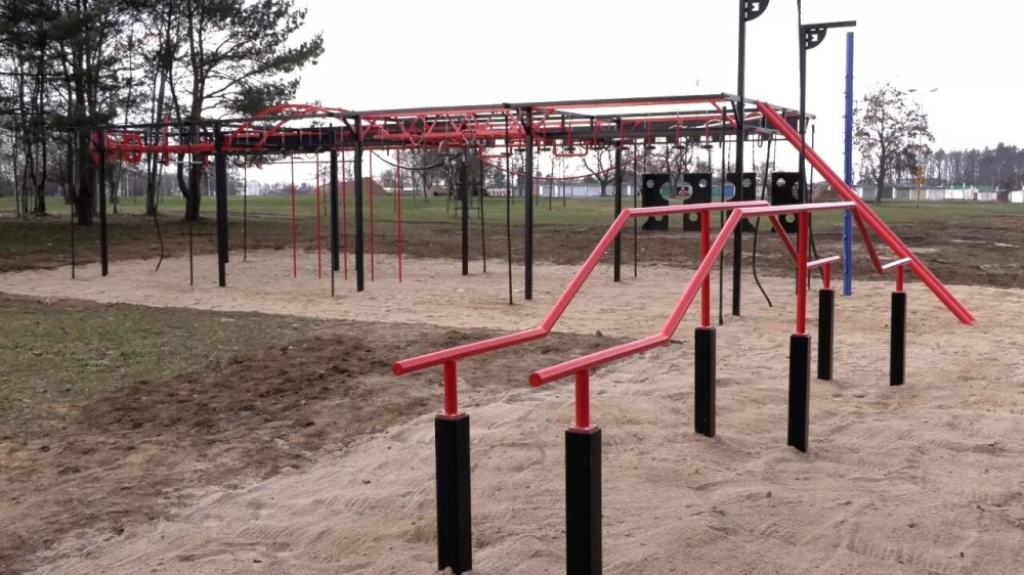 W Polkowicach powstał... park Ninja! - fot. UG Polkowice