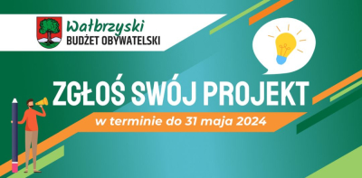 Dwa tygodnie zostały na składanie wniosków do Wałbrzyskiego Budżetu Obywatelskiego