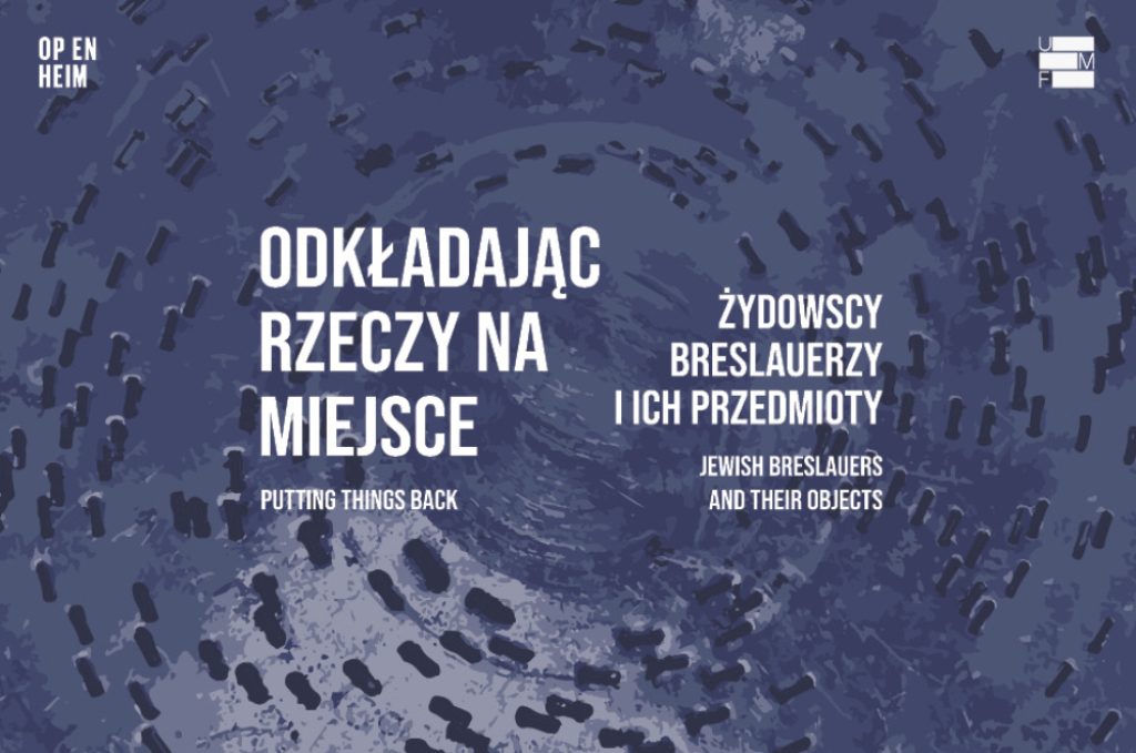 Odkładając rzeczy na miejsce. Żydowscy breslaurerzy i ich przedmioty - fot. materiały prasowe