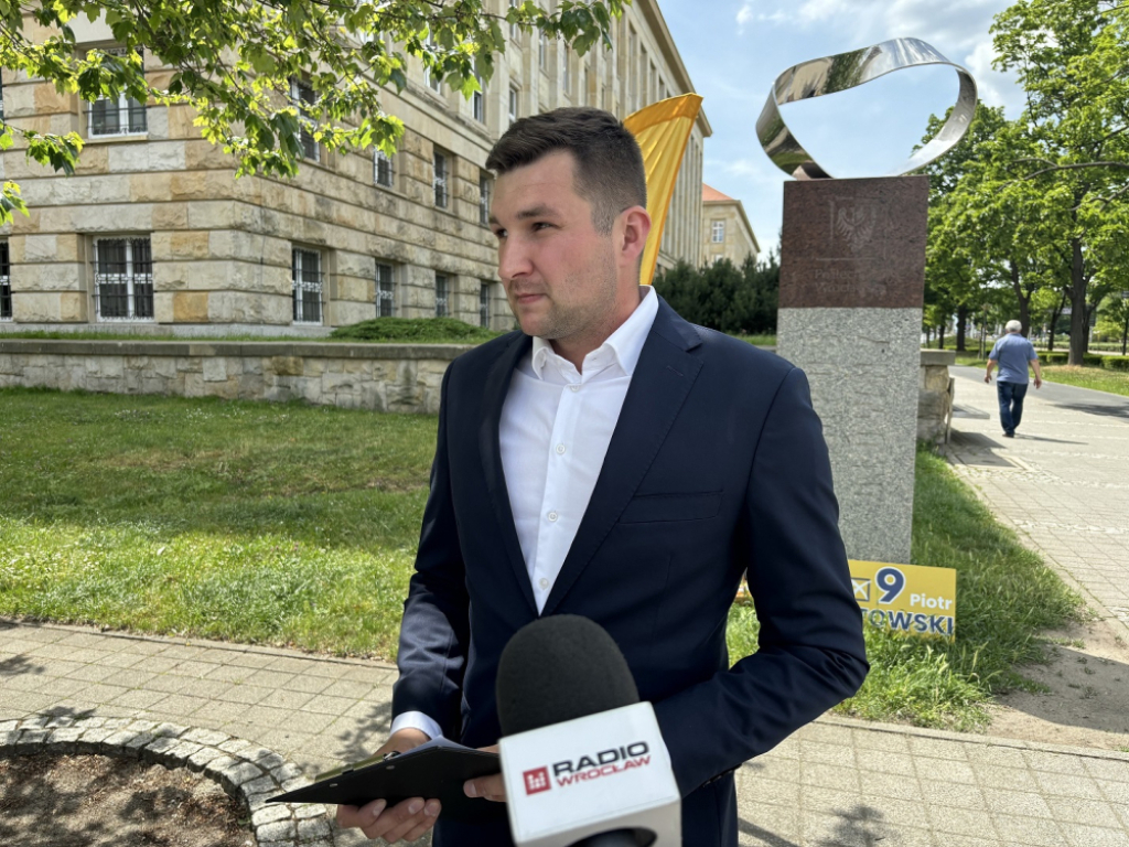 Piotr Fitowski chce walczyć o większe środki na program Erasmus - fot. Mateusz Florczyk
