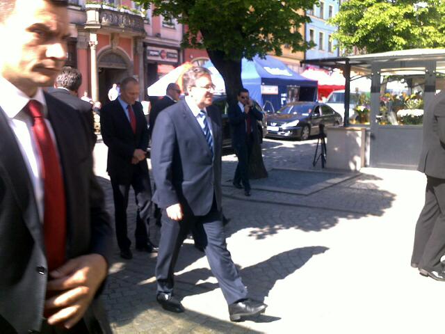 Komorowski na kongresie w Świdnicy –