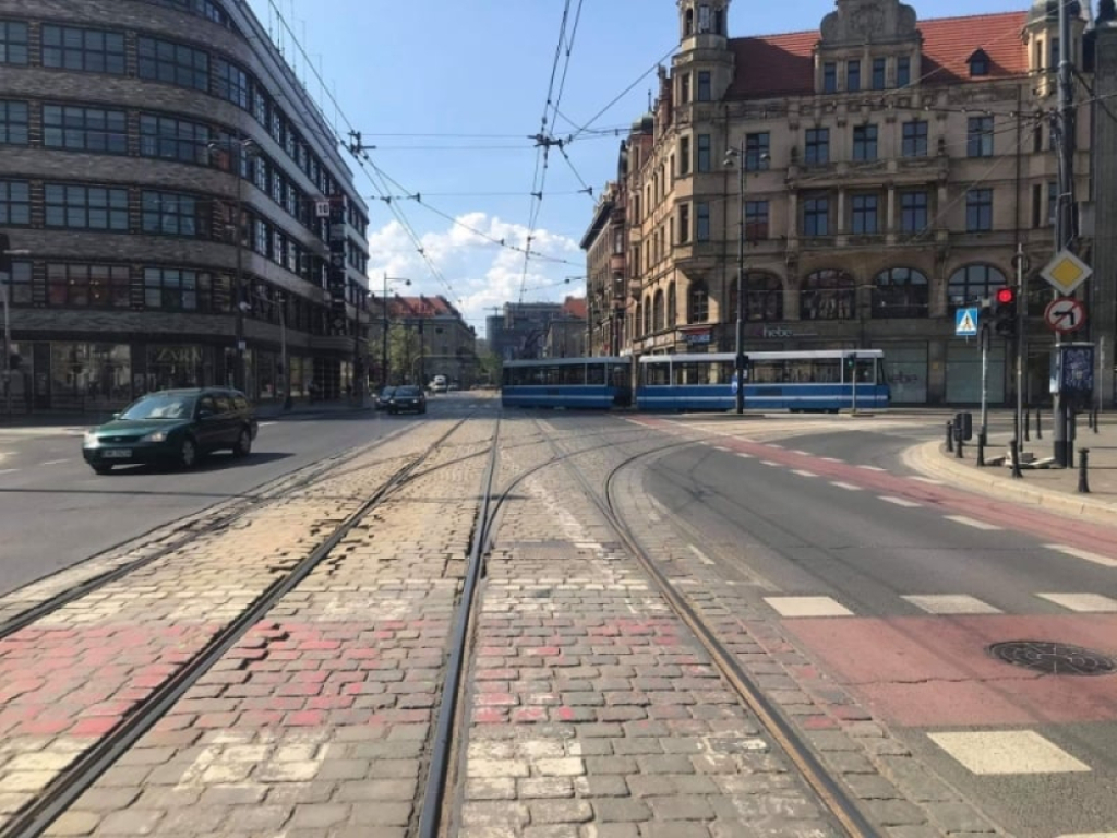 Naprawa torowiska na Świdnickiej. Są zmiany w komunikacji zbiorowej - fot: archiwum Radia Wrocław/ zdjęcie ilustracyjne