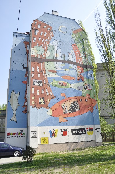 Coraz więcej murali we Wrocławiu - 2