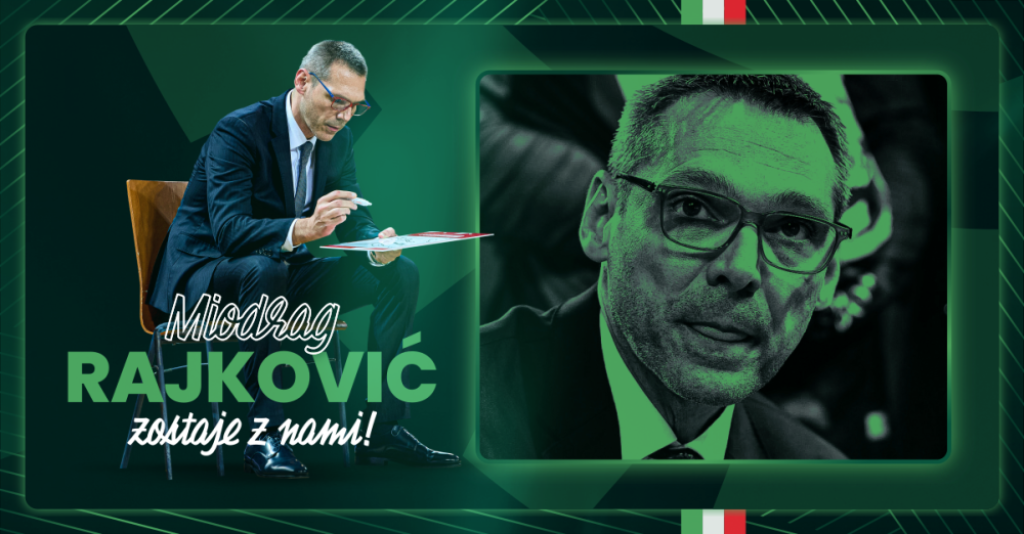 Miodrag Rajković zostaje w Śląsku Wrocław - fot. wks-slask.eu