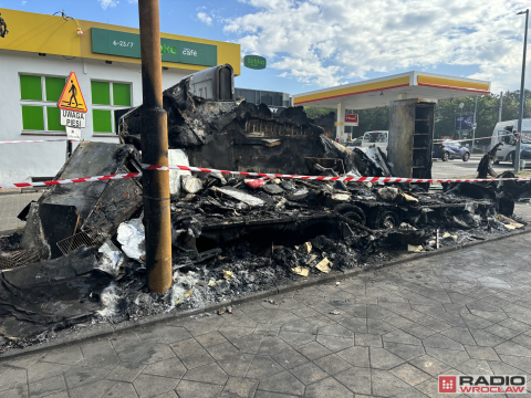 Kebab spalony doszczętnie. Po food truck'u nie ma śladu [ZDJĘCIA] - 0