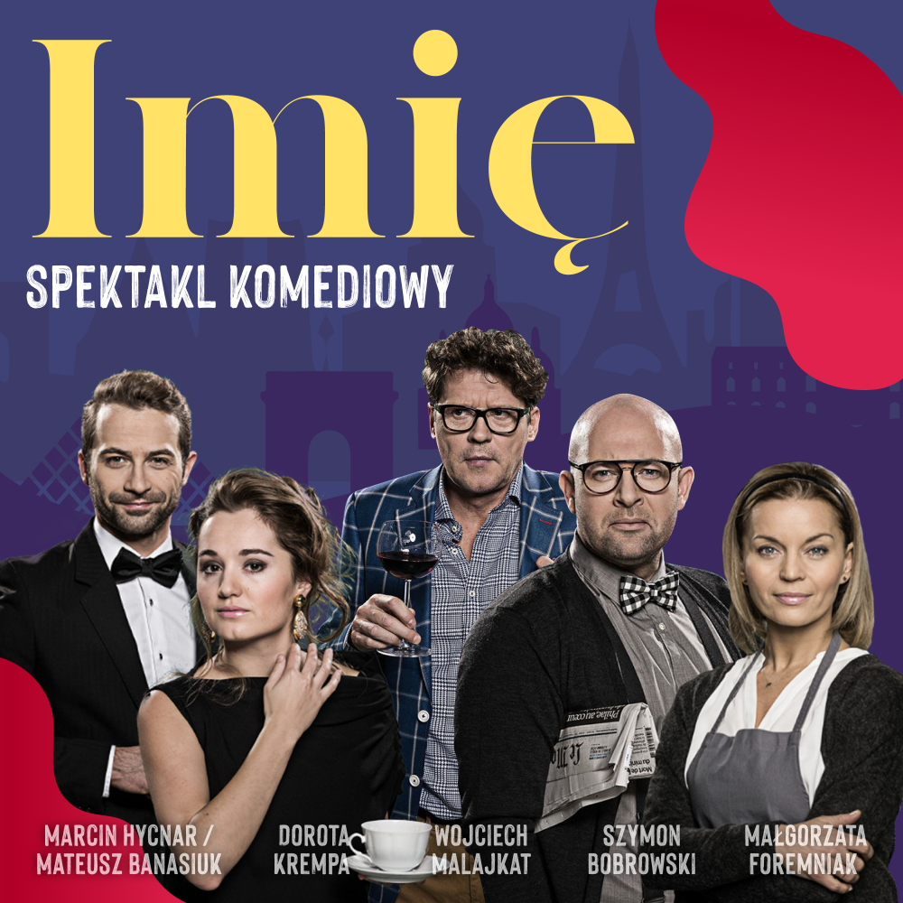 Imię - spektakl komediowy - fot. mat. prasowe