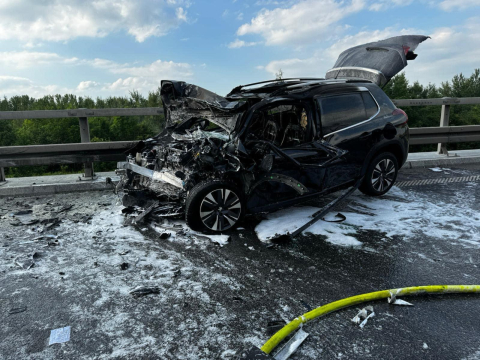 Czołowe zderzenie koło Bolkowa - DK3 odblokowana  - 4