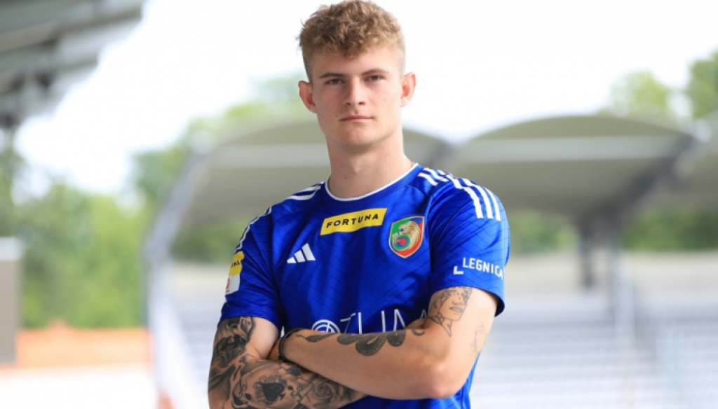 Wiktor Bogacz przedłużył kontrakt z Miedzią - fot. miedzlegnica.eu