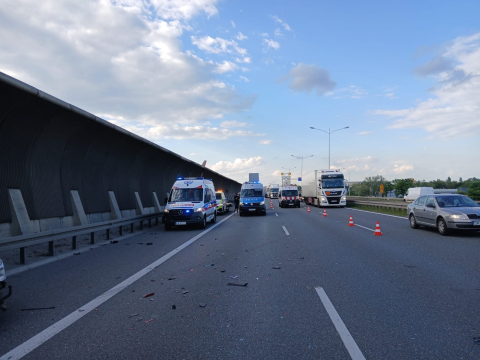 AOW znów stoi - tym razem powodem wypadek - 0