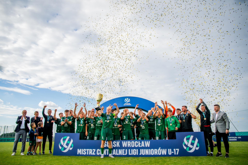 Śląsk Wrocław mistrzem Polski U-17 - fot. slaskwroclaw.pl