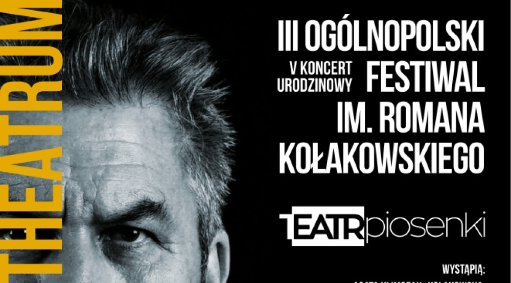 III Festiwal im. Romana Kołakowskiego oraz V Koncert Urodzinowy- ,,Canticum Theatrum" - fot. mat. prasowe