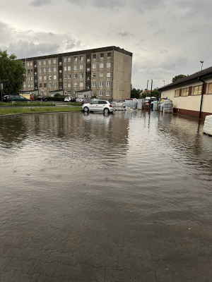 Kule gradu i silny wiatr na Dolnym Śląsku [ZDJĘCIA] - 2