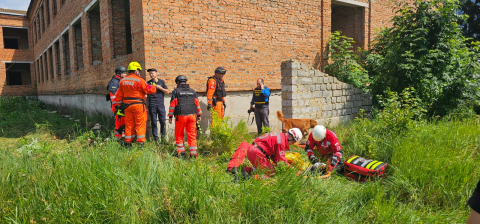 Wałbrzyscy ratownicy wzięli udział w ćwiczeniach na Ukrainie - 1