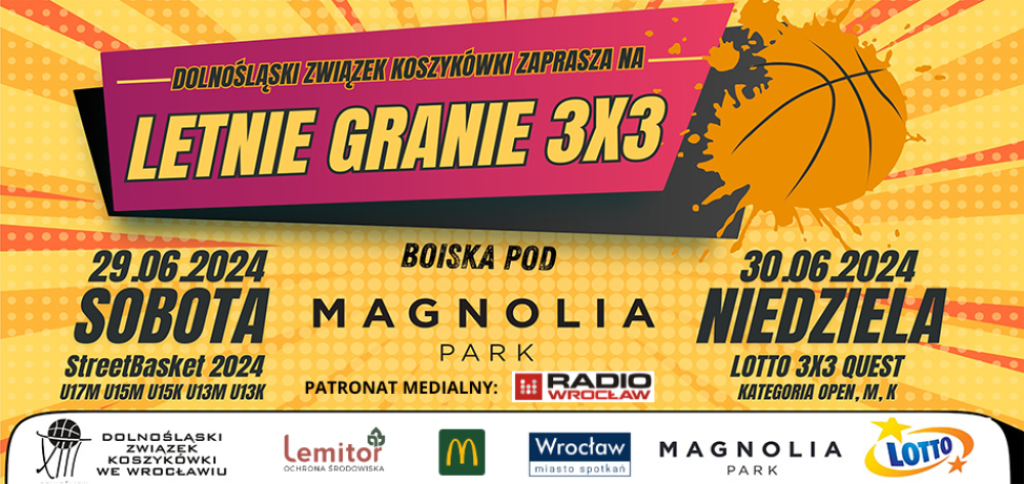 27. Wrocławski Turniej Koszykówki Ulicznej - StreetBasket 2024 - fot. mat. prasowe