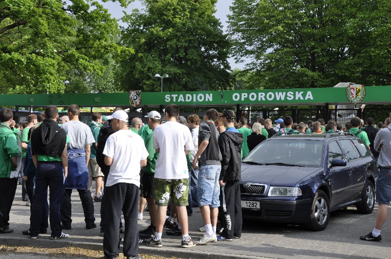 Bez publiczności, ale nie bez dopingu – Fot. Dariusz Wieczorkowski
