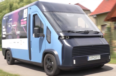 Takiego pojazdu jeszcze nie było. Są już prototypy eVana - 1