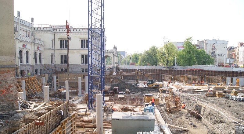 Wrocławski dworzec i nowy peron  - 2