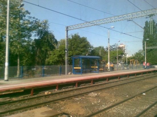 Wrocławski dworzec i nowy peron  - 0