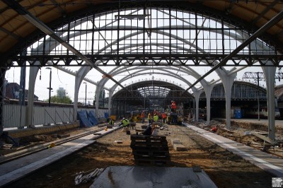 Wrocławski dworzec i nowy peron  - 5