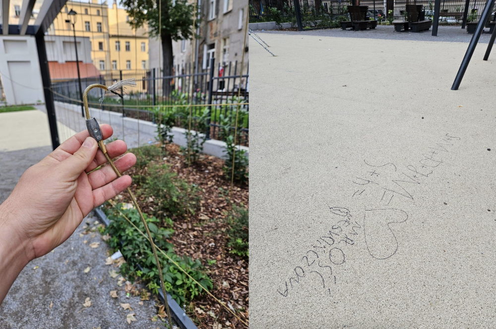 Straty na kilkadziesiąt tysięcy złotych. Wandale zniszczyli Ogródek Jordanowski – fot. UM Świdnica