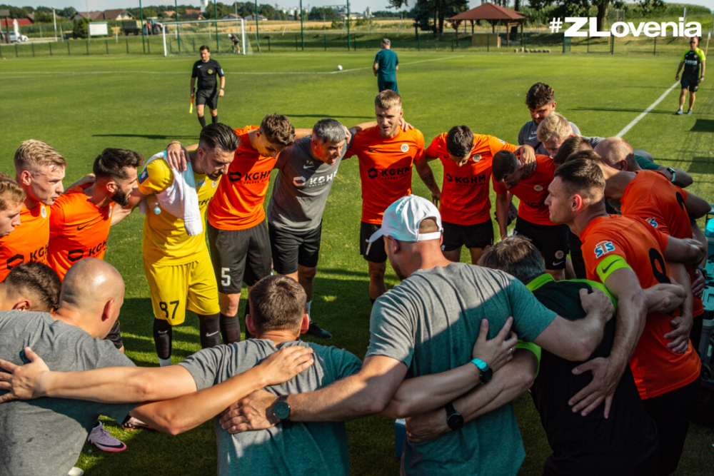 Przegrany sparing Zagłębia - fot. zaglebie.com