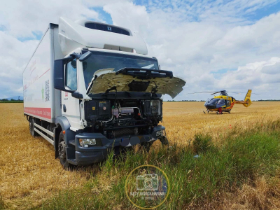 Wypadek na Drodze Krajowej nr 35 – zderzenie trzech ciężarówek - 3