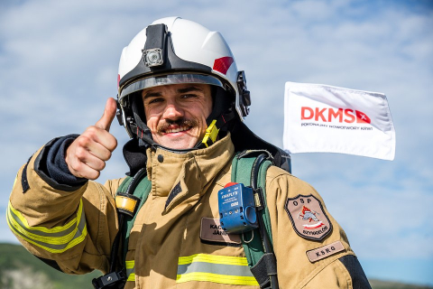 Sobotnie działania strażaków na szczycie Śnieżki - 5