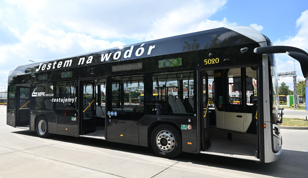 MPK Wrocław testuje autobus wodorowy – fot. mat. prasowe