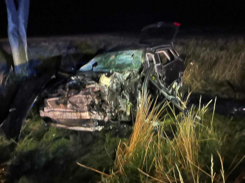 Śmiertelny wypadek na drodze koło Głogowa - 0