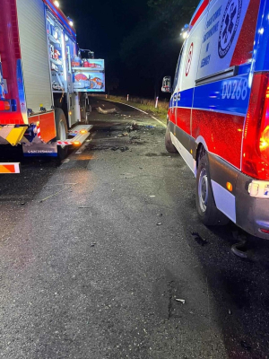 Śmiertelny wypadek na drodze koło Głogowa - 3