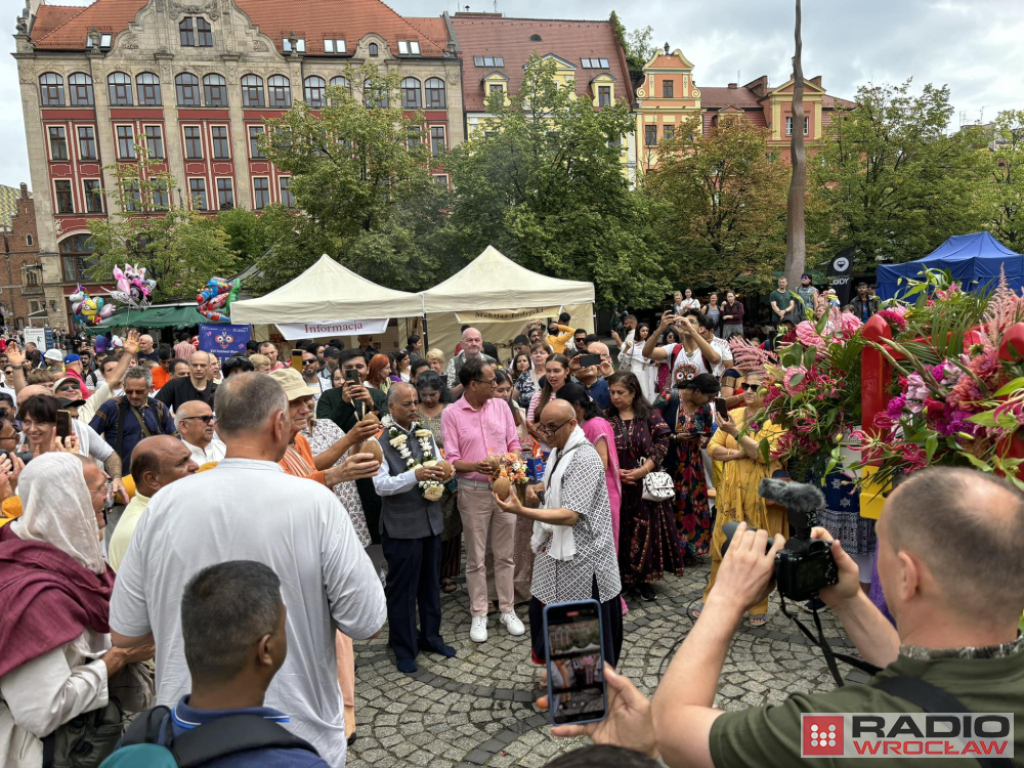 Wrocławski "Solny" zamienił się w indyjski plac - fot. Mateusz Florczyk