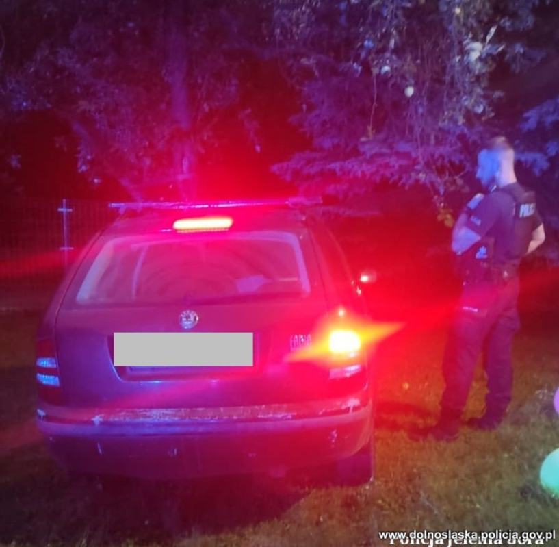 "Nauka jazdy" z 1,3 promila alkoholu we krwi – nietypowe zatrzymanie przez policję - fot. Policja